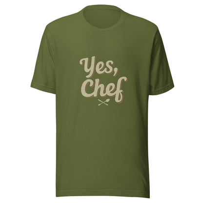 "Yes, Chef!" Statement Tee