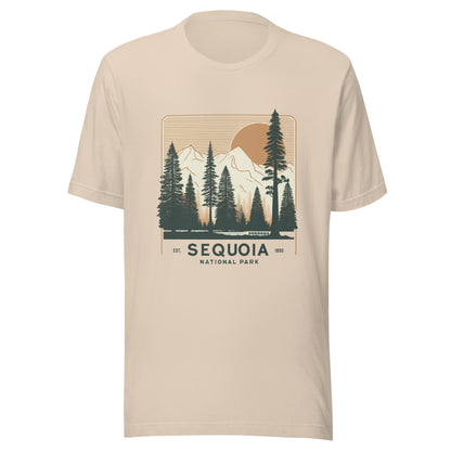 Retro Sequoia National Park Tee