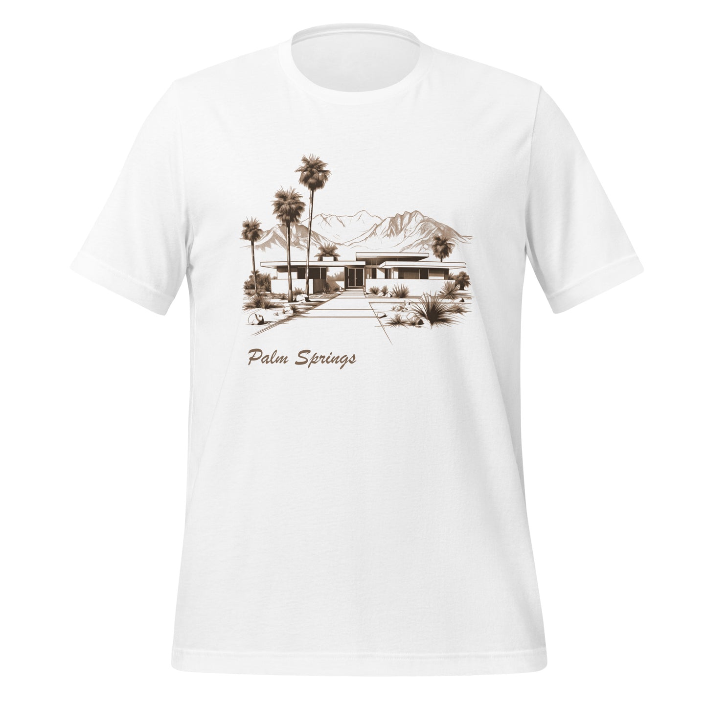 Retro Palm Springs Elegance Tee